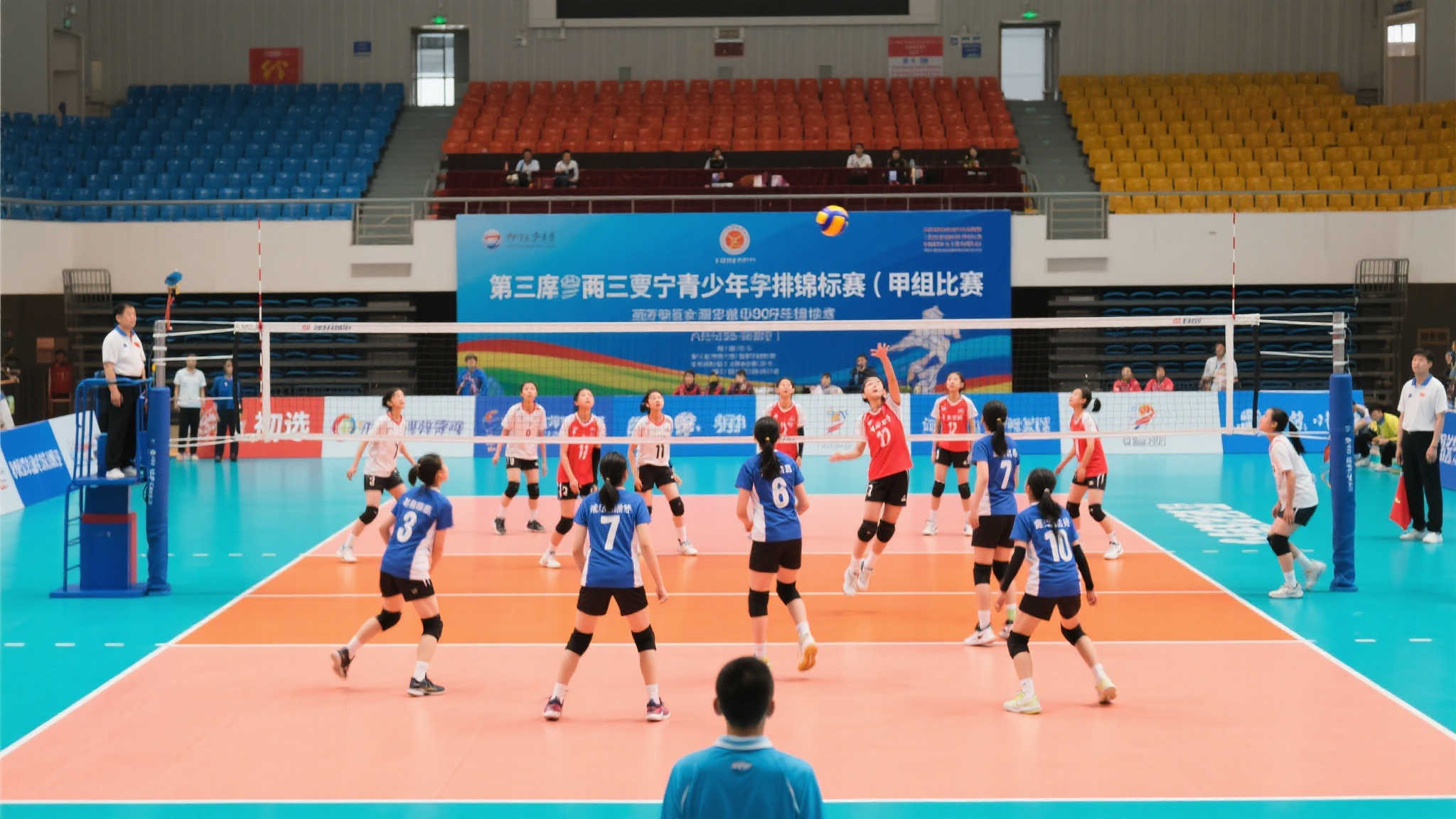 宁夏青少年排球锦标赛(甲组)收官 宁夏青少年排球锦标赛(甲组)收官