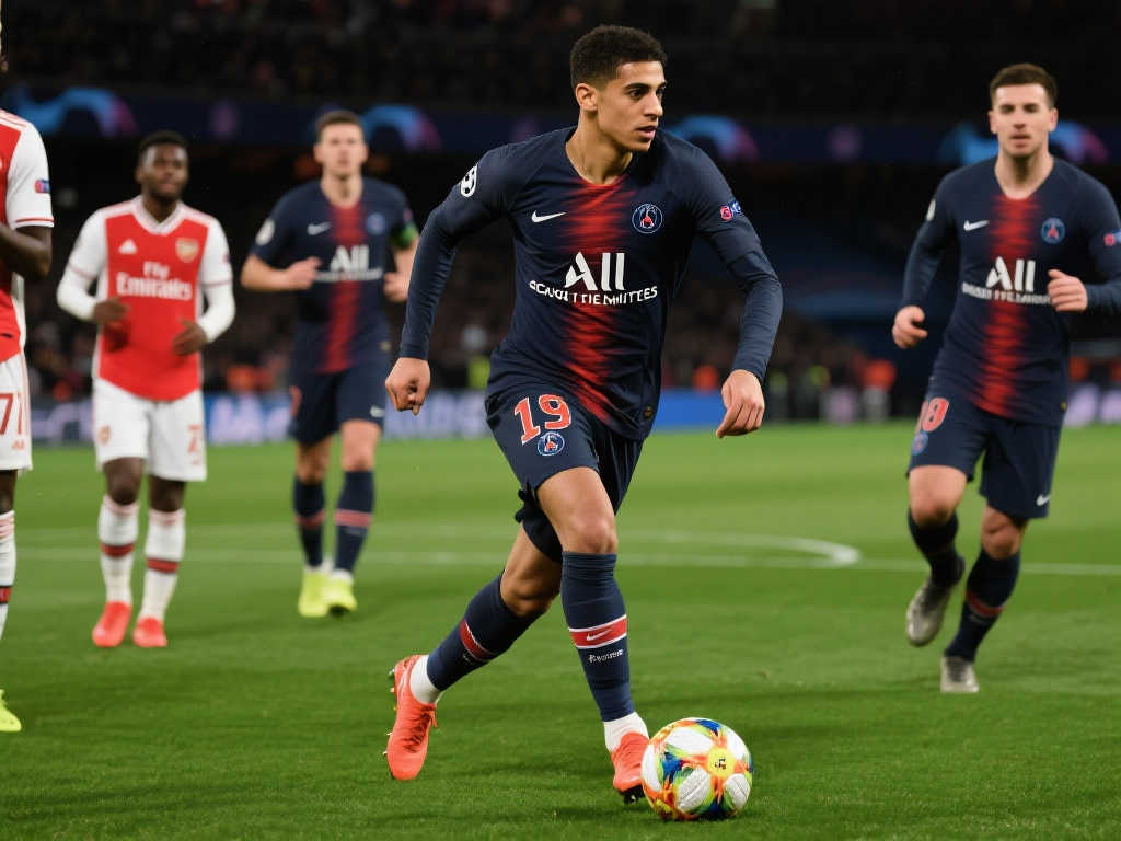 阿什拉夫关键进球闪耀全场，荣膺巴黎对阵阿森纳最佳球员